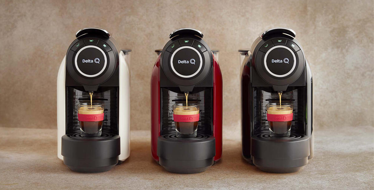 Delta Q Miniqool: una cafetera automática con un diseño
